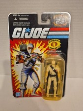 G.I. Joe 25th Anniversary Cobra Ninja Storm Shadow Action Figure 2007 Foil