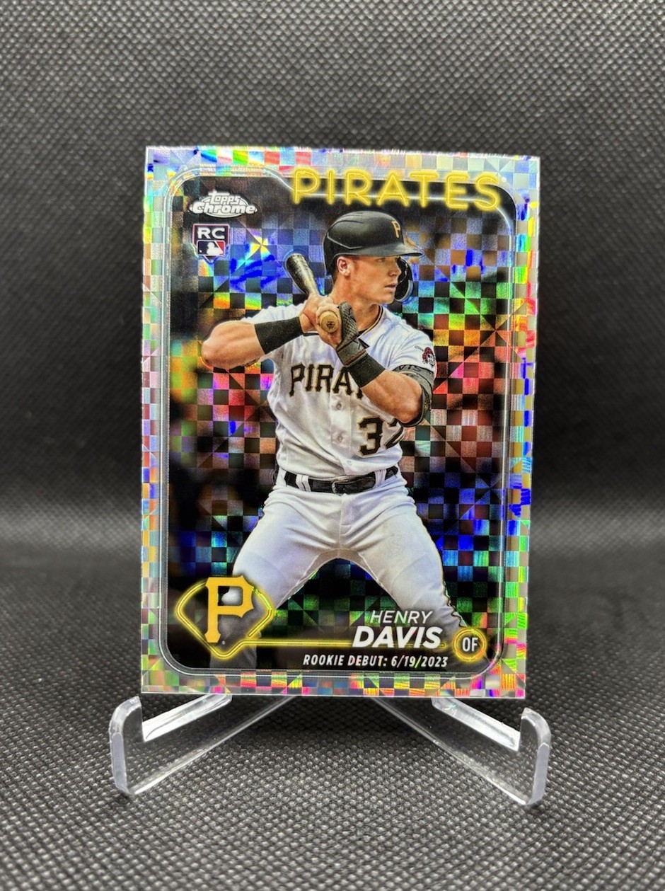 2024 Topps Chrome Update Series - X-Fractor #USC128 Henry Davis (RC)