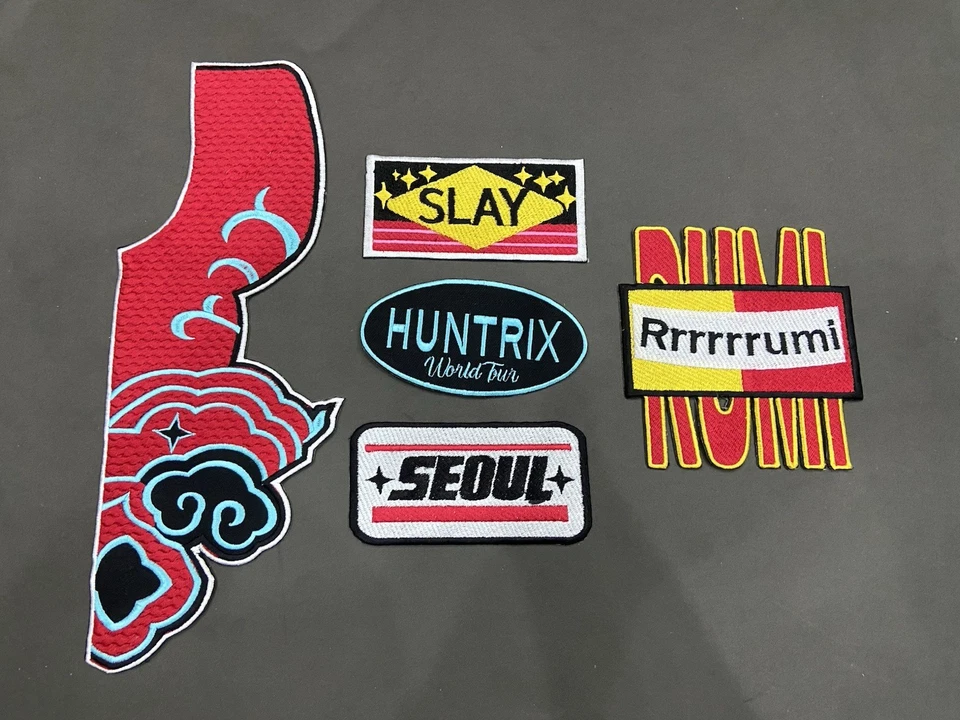 Kpop Demon Hunter Rummi Jacket Patch Set, Kpop DH Patch Set - Image 4 of 4