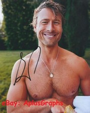 GLEN POWELL... Sexy Shirtless Stud - SIGNED