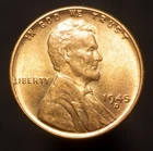 ✅ 1945-D Lincoln Wheat Penny - UNC