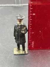 Vintage Lead Toy Figure England Johillco Pastor Preacher RARE 2"