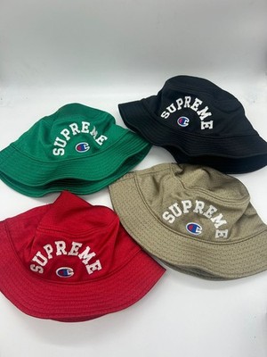 Supreme Champion Mesh Crusher Tan New Supreme Box Logo Beanie Nike