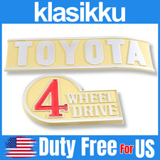 Fits For TOYOTA LAND CRUISER FJ40 FJ45 BJ40 BJ42 REAR EMBLEM BADGE