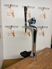 GUINNESS EXTRA COLD CHROME BEER PUMP COUNTER MOUNT DISPENSE FONT