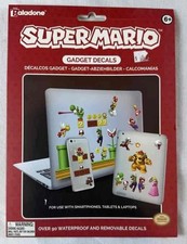 Paladone Super Mario Gadget Decals 90 Waterproof Removable Stickers