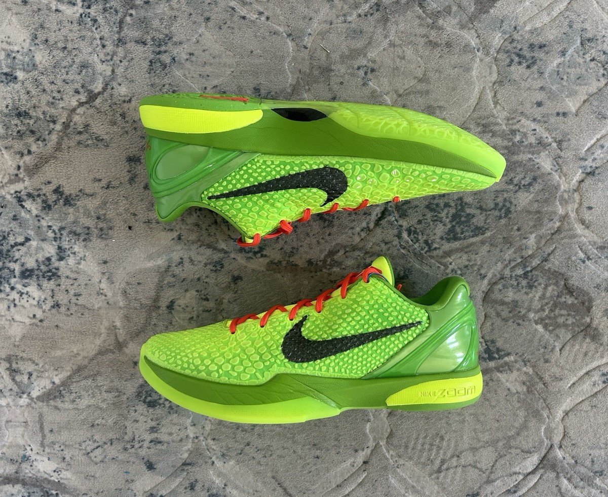 Nike Kobe 6 Protro Grinch Men's Sneakers Size 14 429659-701