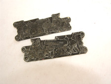 Vintage Metal Toy Casting 5 Soldiers Gun Cannon Flag Lead Mold WW1 Artillery
