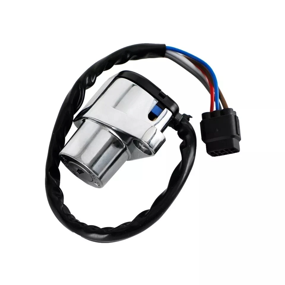 Interruptor de ignição e chave compatível com Kawasaki Vulcan 1500 1998-2008 27005-1215 27005-1256 - Imagem 3 de 4