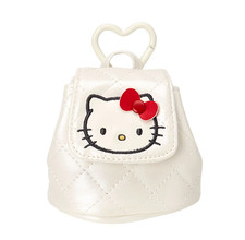 Sanrio Hello Kitty Backpack-style mini pouch White  miniature quilt  NEW