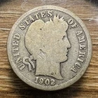 1902-O Barber Dime - Actual Coin Shown - Free Shipping & Tracking INV#193