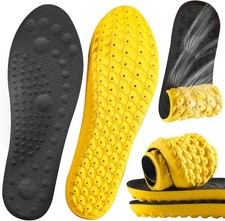 4D Cloud Soles Insoles for Men and Women,Soft Shock Absorption Massage Sports Sh
