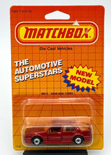 Matchbox - Mb15 - Red Saab 9000 Turbo