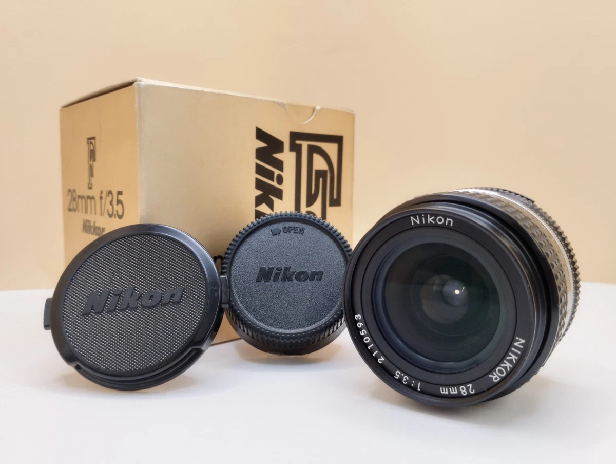 Nikon AI-S f/3.5 Camera Lenses 28mm Focal for sale | eBay