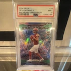 2024 PANINI PRIZM GREEN WAVE FIREWORKS JAYDEN DANIELS PRIZM #24 PSA 9!!