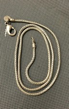 Collection Chinese Tibet Silver Carved Long Amulet Necklace Gift