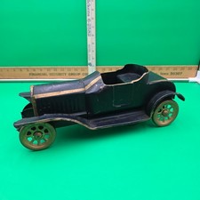 Vintage Dayton Hill Climber Roadster Coupe Pressed Steel Friction Toy WORKS