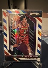 2018-19 Panini Prizm - Collin Sexton #170 Red White & Blue Prizm (RC)