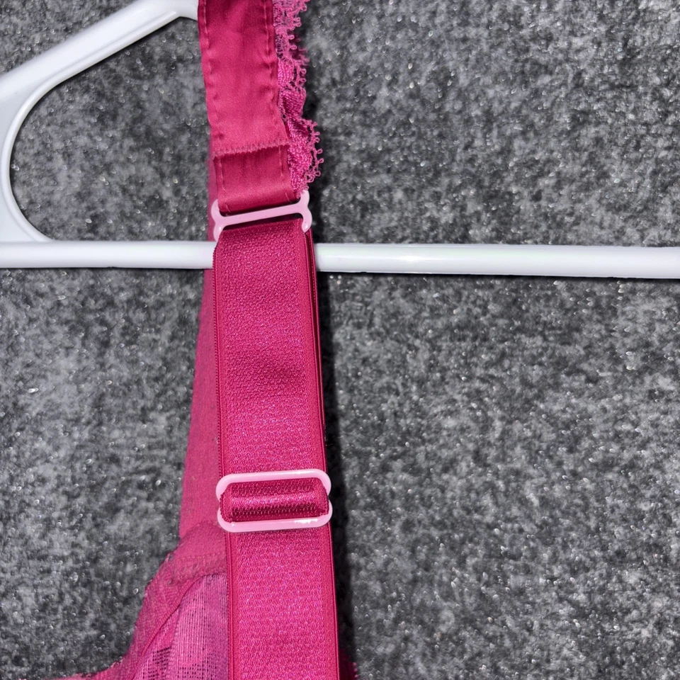 Sujetador Chantelle Chantilly Demi 34DDD Rosa Encaje Con Aros 2805 Foto 4 de 4