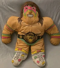 Ultimate Warrior Wrestling Buddy WWF Tonka 1990s