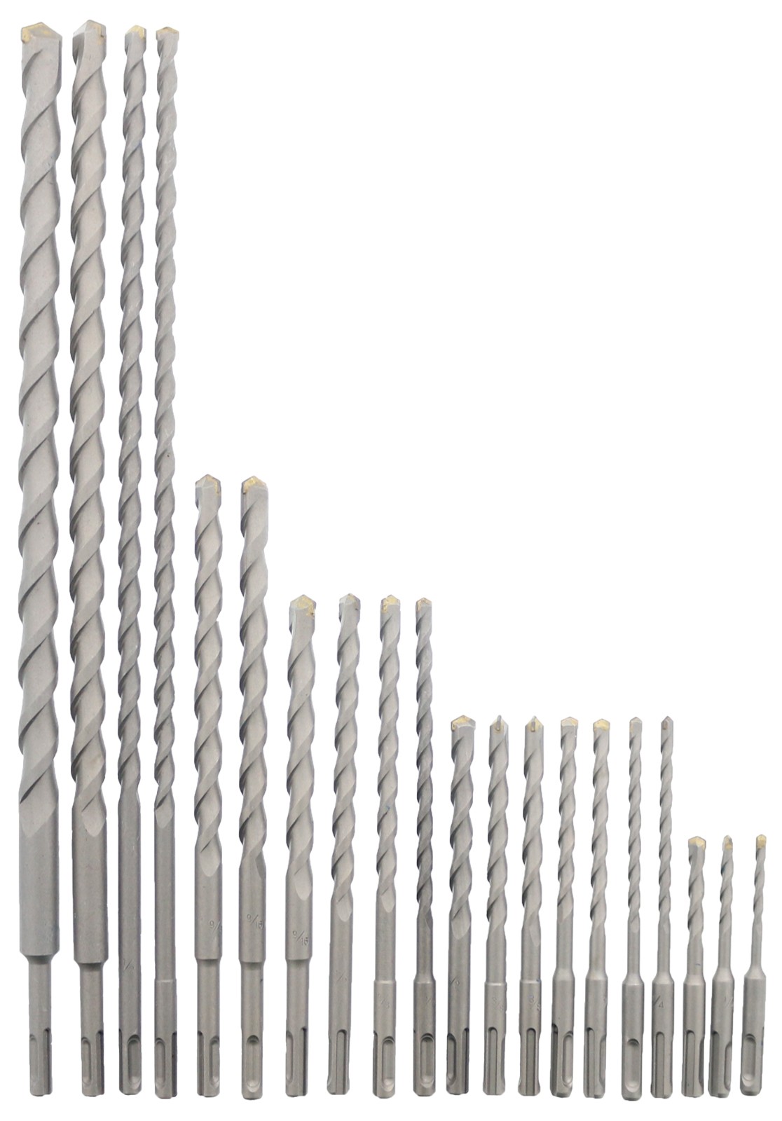 ETD 20 Piece SDS Rotary Hammer Bit Set fits Bosch® DeWalt® Hilti® Milwaukee®