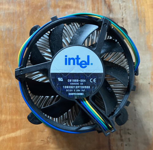 Intel Boxed Kühler Lüfter Aluminium Hoch Orignal C91968-004 Sockel 775