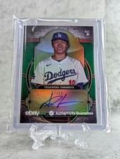 2024Topps Ebay Authenticity Yoshinobu Yamamoto LosAngeles Dodgers Auto 1/50#RAYY