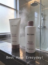 DR.C.TUNA Reviving Shampoo 225ml  Hair Mask 200ml Set Standard Size