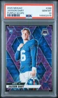 2025 Panini Mosaic Football Jaxson Dart Purple Scope Rookie #288 PSA 10