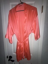 victoria secret satin robe Size M/L