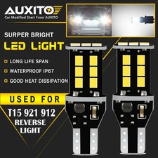 2x Auxito 921 912 T15 Led Reverse Lights Bulb Canbus Error Free White 15e Euo 2x Auxito 921 912 T15 Led Reverse Lights Bulb Canbus Error Free White 15e Euo