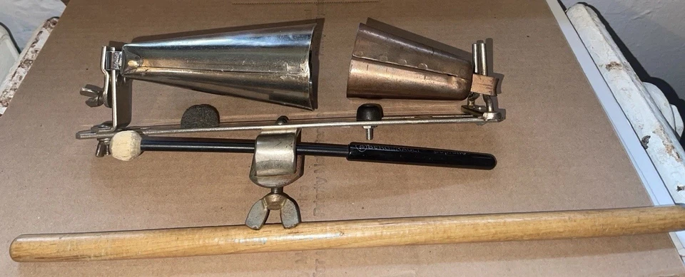 2 Campos 1 LUDWIG WALBERG AUG DE COLECCIÓN Aro Riel Consola Trampas Bloques de Madera Abrazadera Montaje Foto 4 de 4