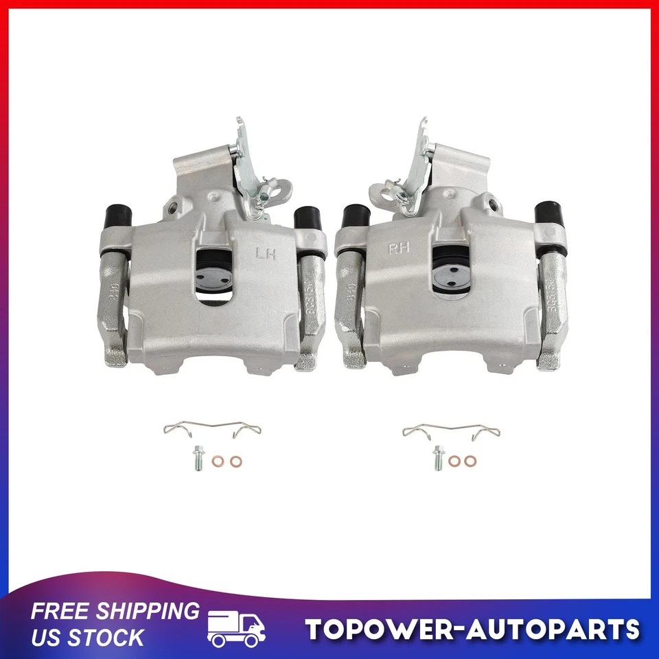 Par de pinzas de freno traseras con soporte para Jaguar XKR 2007-09 05-2008 tipo S Foto 2 de 4