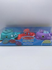 Melissa Doug Sunny Patch Maritime Mates Boat Parade Bath Pool Toy