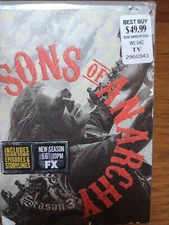 Sons of Anarchy: Season 3 (DVD 4-Disc Set, 2010) SEALED