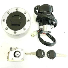 Ignition Switch Lock Fuel Gas Cap Key Set Fits SV650 GSXR600/750/1000 99-03