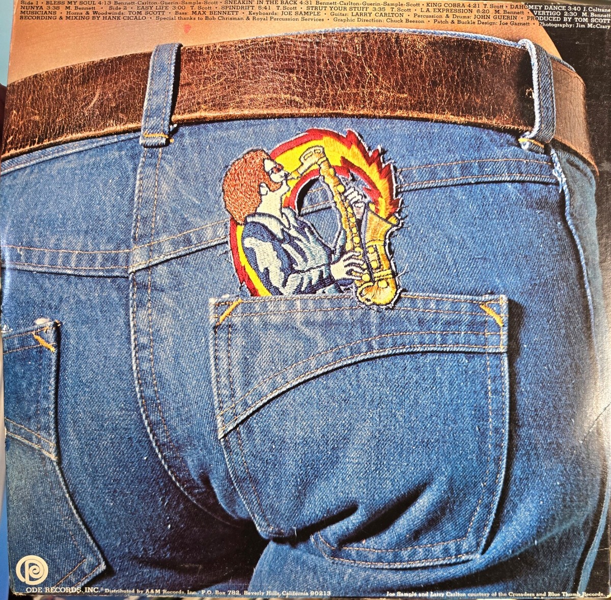 Tom Scott and the L.A. Express LP (1974) Ode SP-77021 ex | eBay