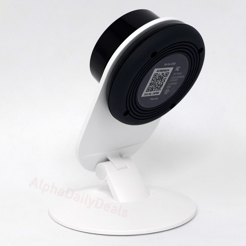 Google Nest Cam A0005 Indoor Wi-Fi Wired Security Black Camera Holder No Charger - Image 3 of 4