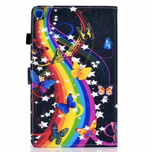 For Samsung Galaxy Tab A T290 T510 T590 Tablet Pattern Leather Stand Cover Case - Picture 16 of 213