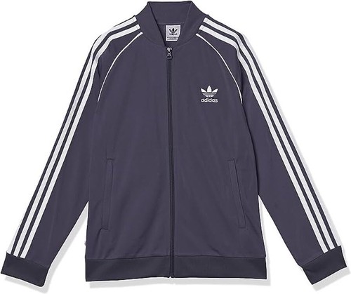 adidas Originals Kids Adicolor Superstar Track Jacket Navy - Picture 5 of 6