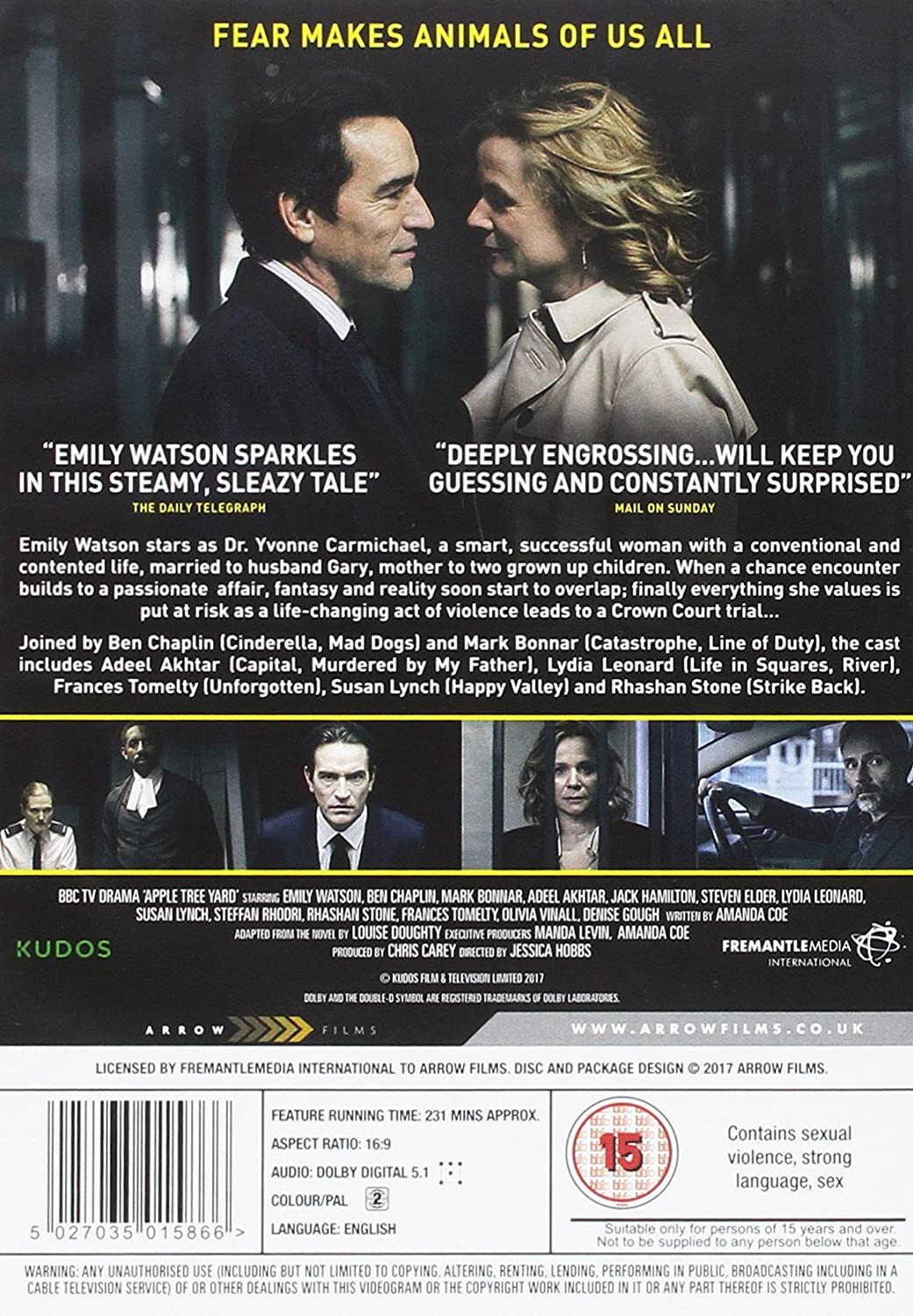 Apple Tree Yard (DVD) Emily Watson Ben Chaplin eBay