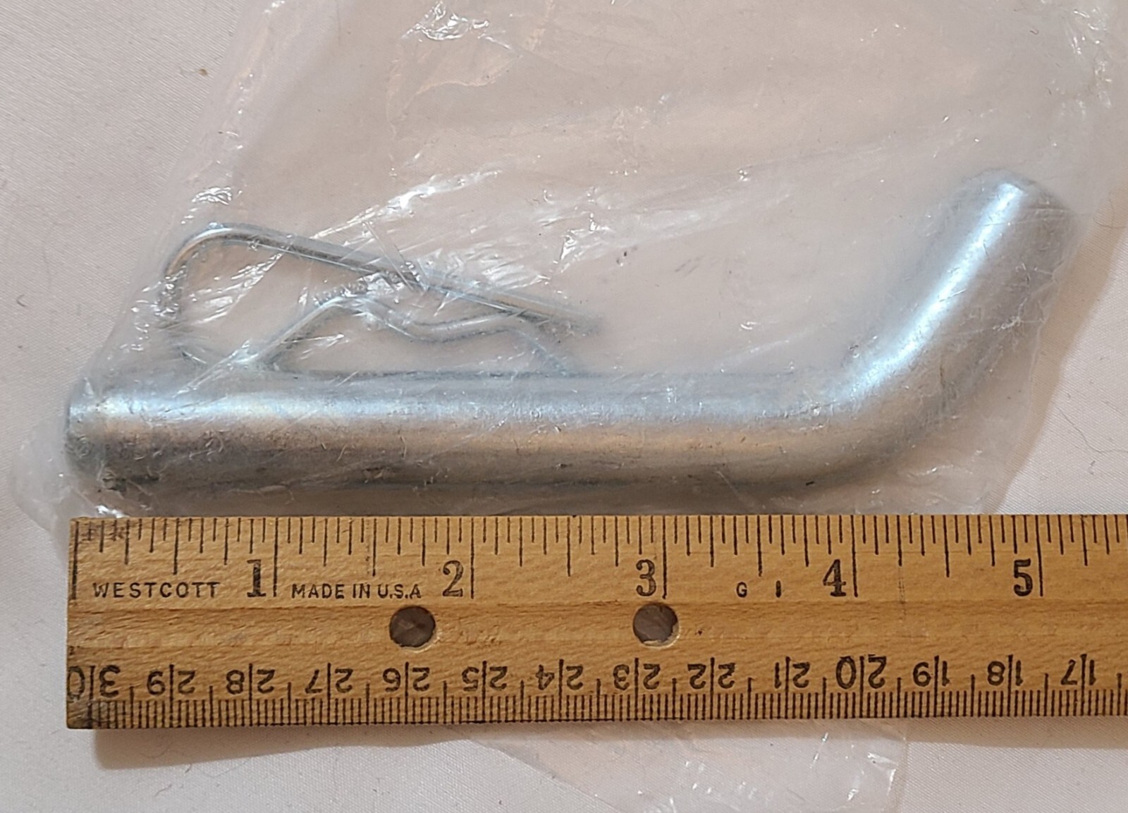 4" Trailer HitchBent Pin & Clevis Clip Ball Mount Car Accessory Stainless Steel 