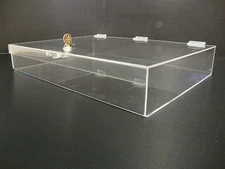 305Displays Acrylic Countertop Display 19" x 13" x 3" Locking Security Showcase