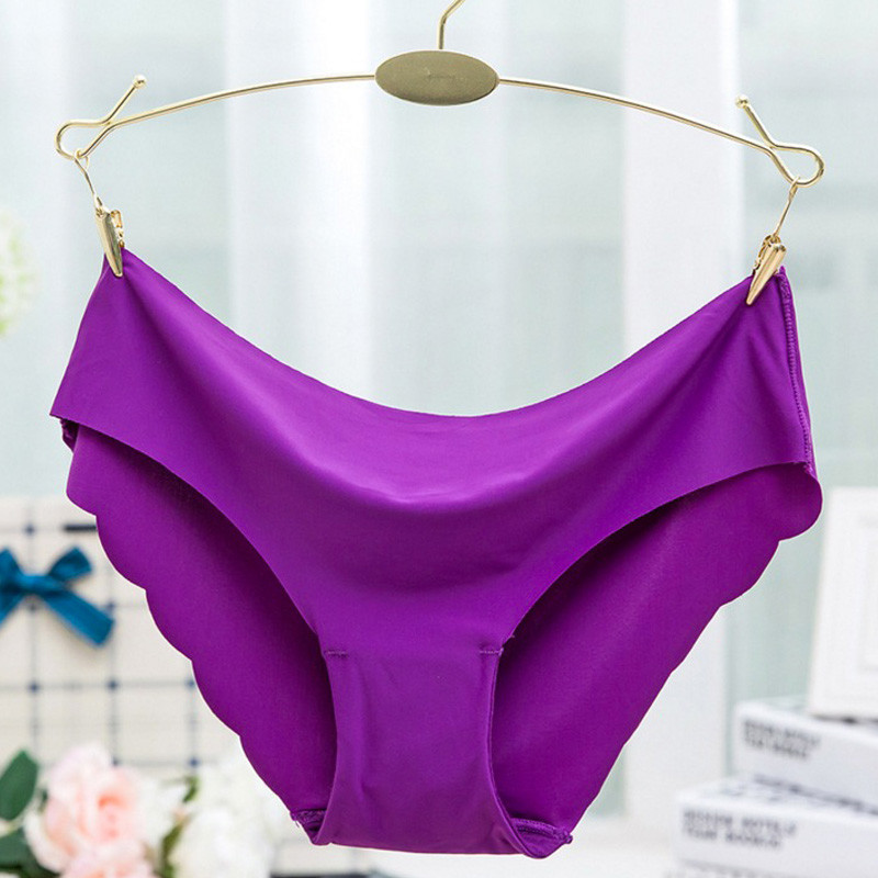 3Pcs/Set Women's Seamless Ultra Thin Briefs Panties Hipster Underwear