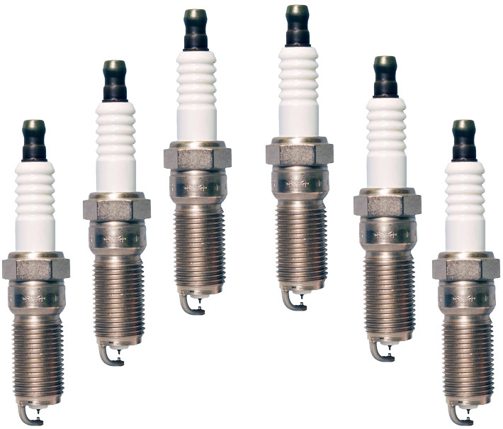 Set of 6 Denso Spark Plugs for Cadillac ATS, CTS, SRX, STS, XTS