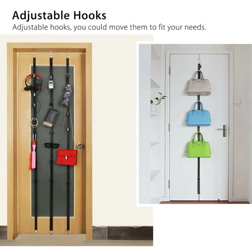 Baseball Cap Hat Rack Wall Door Visors Hanger Holder Storage Organizer 16 Hooks - Picture 8 of 10