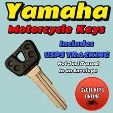 Yamaha Motorcycle ATV Scooter keys Cut to Code key for codes D32010-D39697