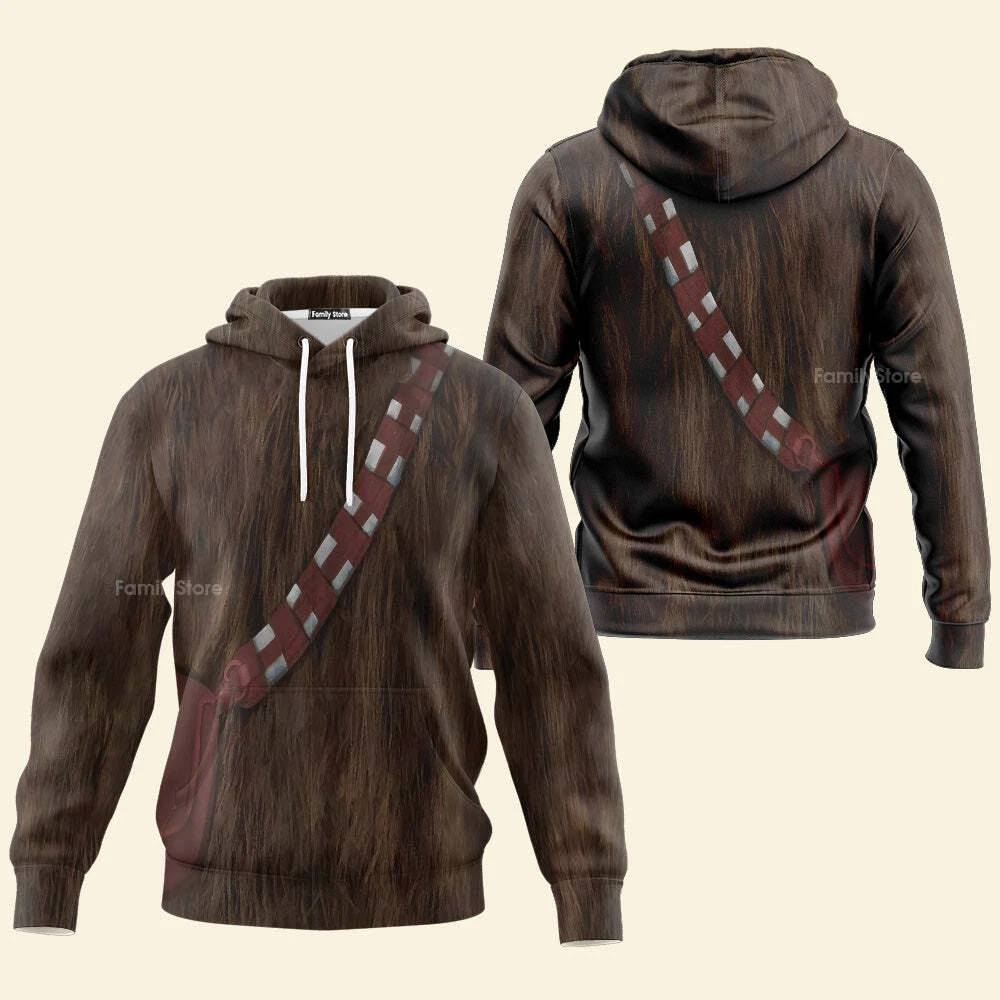 Star Wars Chewbacca Costume Hoodie Sweatpants