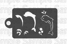 Dolphin - Face Painting STENCIL