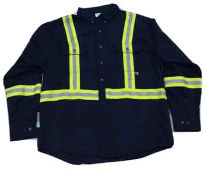 FR Westex Ultrasoft Reflective Button Up-NEW | eBay